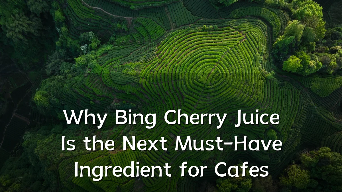Why Bing Cherry Juice Is the Next Must-Have Ingredient for Cafes