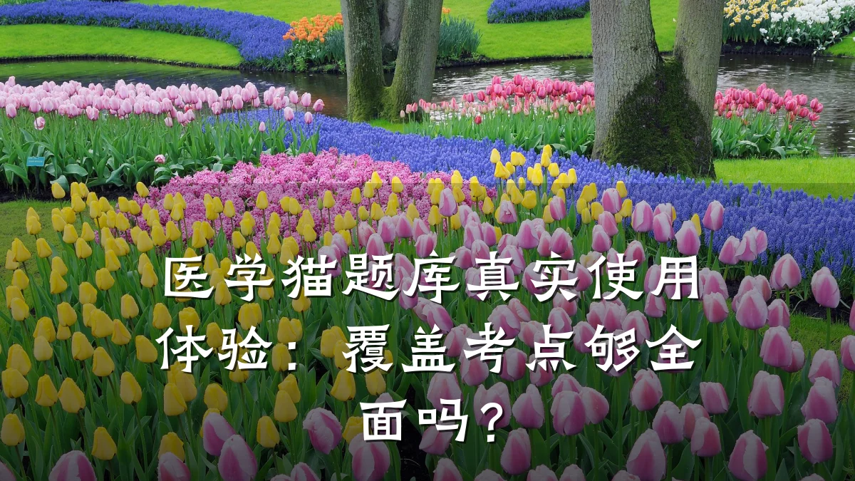 医学猫题库真实使用体验：覆盖考点够全面吗？