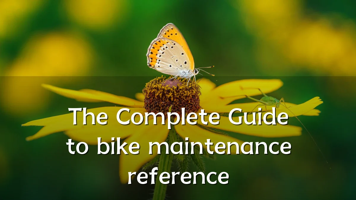 The Complete Guide to bike maintenance reference