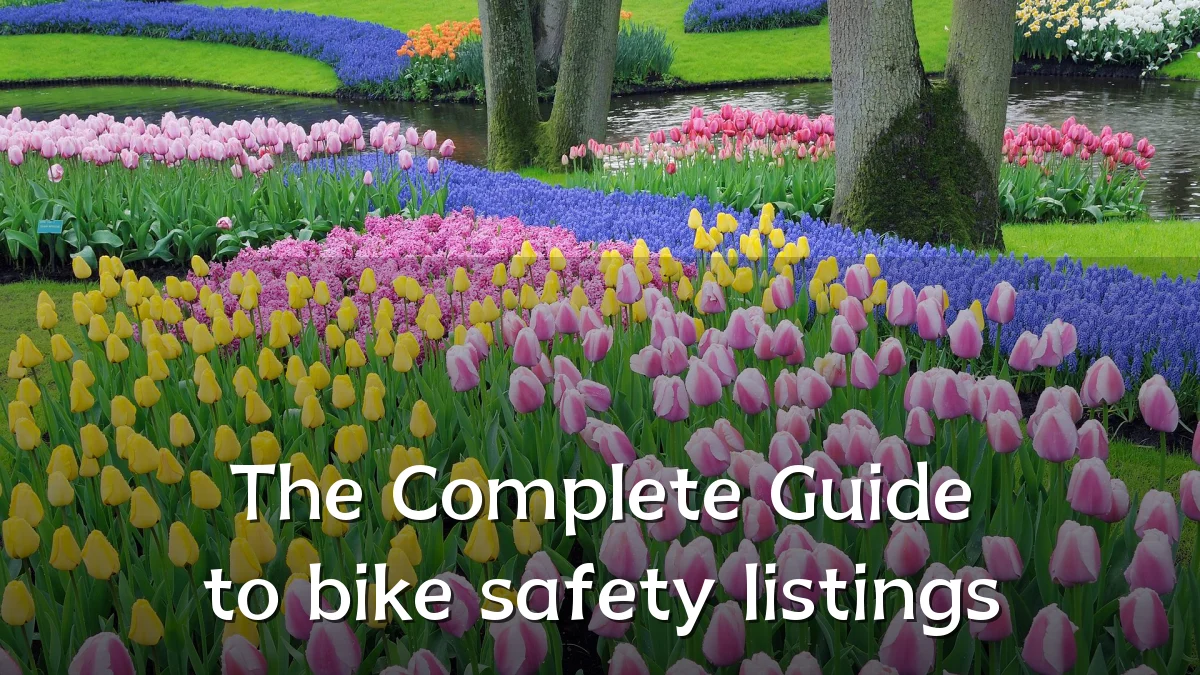 The Complete Guide to bike safety listings