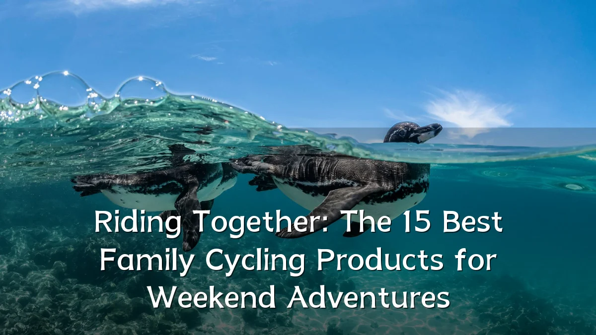 Riding Together: The 15 Best Family Cycling Products for Weekend Adventures