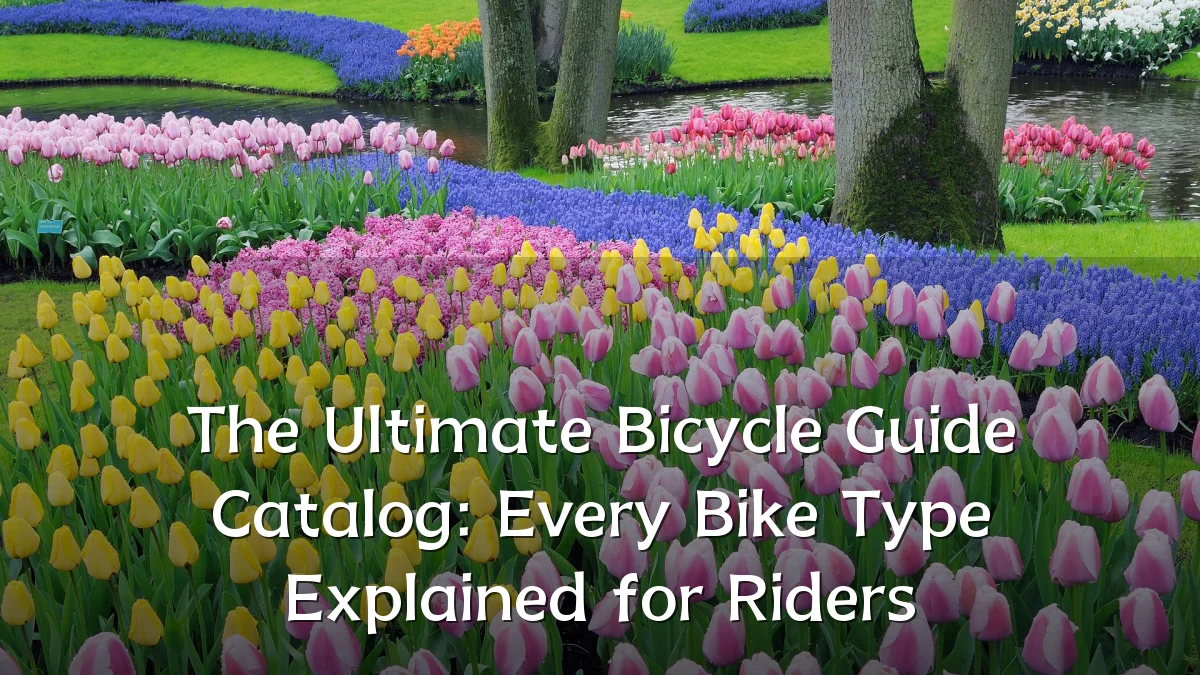 The Ultimate Bicycle Guide Catalog: Every Bike Type Explained for Riders