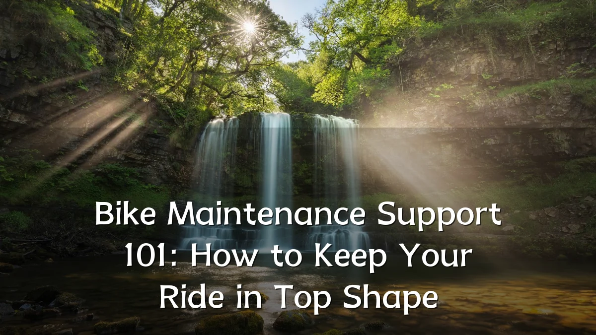 Bike Maintenance Support 101: How to Keep Your Ride in Top Shape