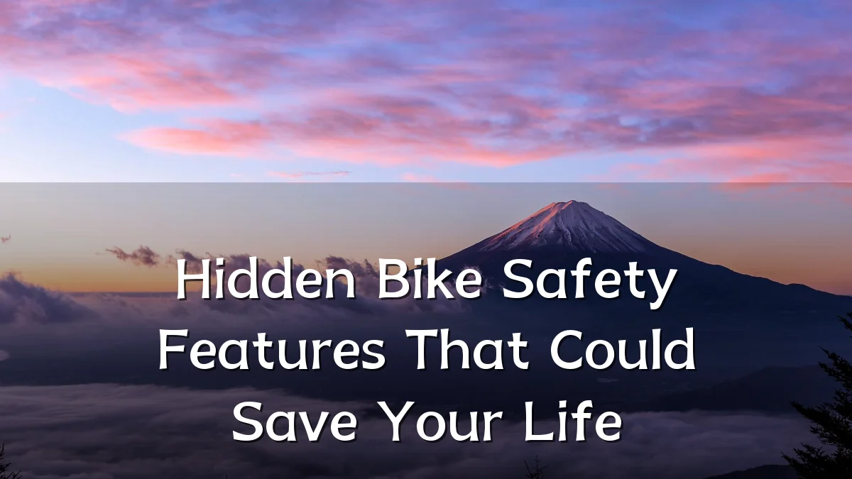 Hidden Bike Safety Features That Could Save Your Life