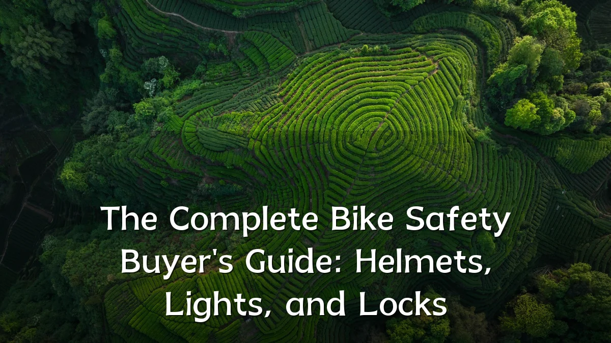 The Complete Bike Safety Buyer's Guide: Helmets, Lights, and Locks