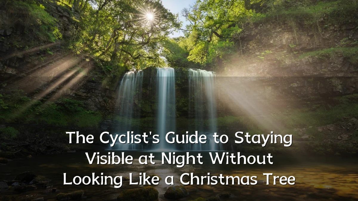 The Cyclist's Guide to Staying Visible at Night Without Looking Like a Christmas Tree